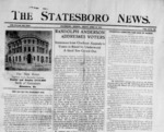 Statesboro News [1909-1913]