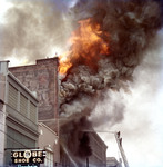 Adler’s Department Store Fire Photograph 2 by Vann E. Hettinger