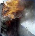 Adler’s Department Store Fire Photograph 4 by Vann E. Hettinger
