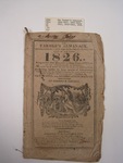 The Farmer's Almanac, Boston, 1826, J. H. A. Frost