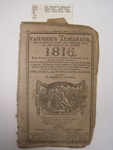 The Farmer's Almanac, Boston, 1816, E. G. House