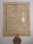 form, Milledgeville, GA, 1832, P.L. Robinson, state printer