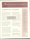Armstrong Academics Summer/Fall 1998