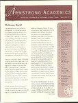 Armstrong Academics Summer/Fall 2001