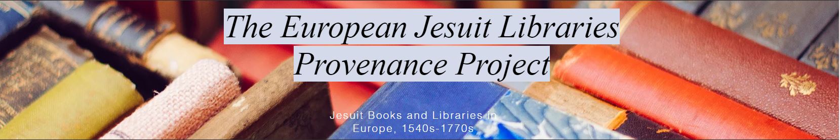 European Jesuit Libraries Provenance Images (Indexed by Book Title)