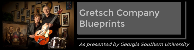 Gretsch Co. Blueprints