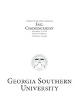 2013 Fall Commencement by Georgia Southern University