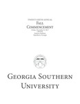 2017 Fall Commencement by Georgia Southern University