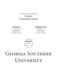 2016 Spring Commencement by Georgia Southern University