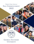 2022 Fall Commencement by Georgia Southern University