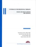 Coverage of Recreational Therapy: Rules and Regulations (3rd Edition) by Tim Passmore, Dawn De Vries, Thea Kavanaugh, and Kristen Fedesco