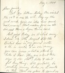 Letter 03 - To "Family" from Georgia B. Watson, 2 May 1944 by Georgia B. Watson