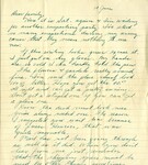 Letter 07- To "Family" from Georgia B. Watson, 10 June [1944] by Georgia B. Watson