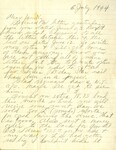 Letter 11 - To "Family" from Georgia B. Watson, 6 July 1944 by Georgia B. Watson