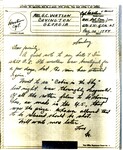Letter 15 - To Mrs. G. C. Watson from Georgia B. Watson, 20 August 1944 by Georgia B. Watson