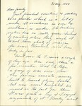 Letter 17 - To "Family" from [Georgia B. Watson], 31 August 1944 by Georgia B. Watson