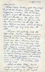 Letter 19 - To "Family" from Georgia B. Watson, 8 September 1944 by Georgia B. Watson