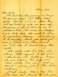 Letter 21 - To "Family" from Georgia B. Watson, 4 October 1944 by Georgia B. Watson