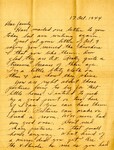 Letter 23 - To "Family" from Georgia B. Watson, 17 October 1944 by Georgia B. Watson