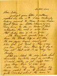 Letter 25 - To Tiber from Georgia B. Watson, 20 October 1944 by Georgia B. Watson