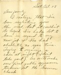 Letter 27 - To "Family" from Georgia B. Watson, 28 October [1944] by Georgia B. Watson