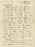 Letter 31 - To "Family" from "Georgia," 20 November 1944" by Georgia B. Watson