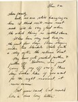 Letter 52 - To "Family" from Georgia B. Watson, Thursday [?] by Georgia B. Watson