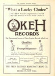 Talking Machine OKEH Records Ad