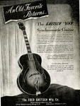 An Old Favorite Returns... The Gretsch "160" Synchromatic Guitar by Gretsch Company
