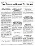 The Gretsch House Telegram, An Occasional Publication for Gretsch Guitar Retailers, Volume 1 No. 1