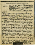 To Brigadier William A. Hagins from Mrs. William A. Hagins, August 19, 1943