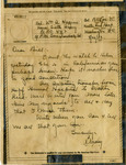 To Brigadier William A. Hagins from Colonel B.M. Egans, August 26, 1943 by B. M. Egans