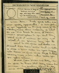 To Brigadier William A. Hagins from Mrs. Lettie Newsome, November 4, 1943