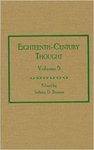 Eighteenth-Century Thought, 5 by Jeffrey D. Burson