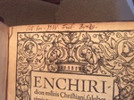 Erasmus Enchiridion Frontispiece 3 by Kathleen M. Comerford