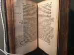 Erasmus Enchiridion Page with Notes 28 by Kathleen M. Comerford