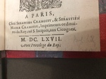 Le Mercier 1667 Title Page 2 by Kathleen M. Comerford