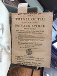 Triall of the Protestant private spirit by Kathleen M. Comerford