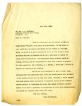 Letter to McC. G. Finnigan from Joseph T. Lawless, May 31, 1919