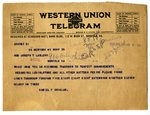 Telegram to Joseph T. Lawless from Daniel F. Cohalan, Aug 23, 1919 by Daniel F. Cohalan