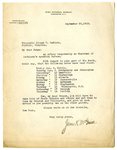 Letter to Joseph T. Lawless from James K McGuire, Sept 30, 1919 by James K. McGuire