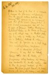 Rough Draft of an article written by Joseph T. Lawless Dec 22, 1919