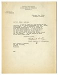Letter to Joseph T. Lawless from Willard Lue, Feb 5, 1920
