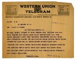 Telegram to Joseph T. Lawless from Diarmuid Lynch, Feb 14, 1920