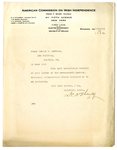 Letter to Joseph T. Lawless from Daniel C. O'Flaherty, Feb 23, 1920 by Daniel C. O'Flaherty