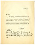 Letter to members from Joseph T. Lawless, April 5, 1920