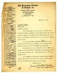 Letter to Joseph T. Lawless from James Grattan Mythen, Sept 7, 1920
