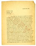 Letter to John P. Grace from Joseph T. Lawless, Sept 26, 1921