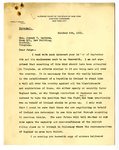 Letter to Joseph T. Lawless from Daniel F. Cohalan, Oct 6, 1921 by Daniel F. Cohalan