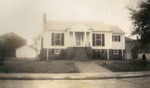 White Home--Washington Ave. Near Savannah High School by Robert Adams
